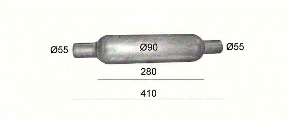 610-00.242 Пламегаситель универсальный 55/410