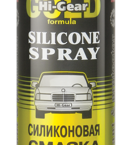 Силиконовая водоотталкивающая смазка-спрей для металла, резины, пластика 284г